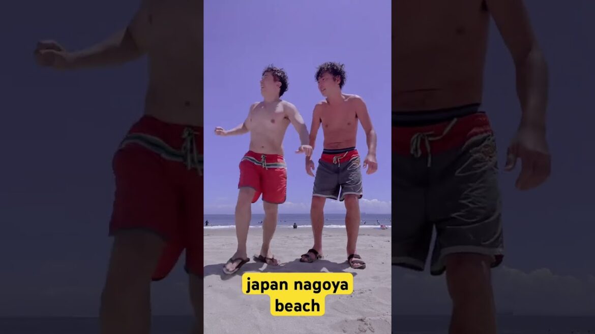 zumba at the beach #japansummer #nagoyajapan #japanbeach #nagoyakim