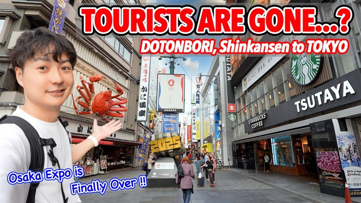 Osaka Expo Is Over & Overtourism is Over Too!? Peaceful Dotonbori & Quiet Shinkansen to Tokyo Ep.605 Osaka Expo Is Over & Overtourism is Over Too!? Peaceful Dotonbori & Quiet Shinkansen to Tokyo Ep.605