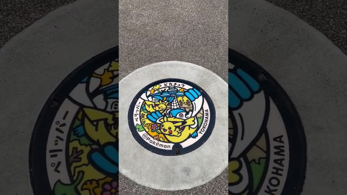 ポケフタ　ピカチュウ、ペリッパー　横浜　マリンタワー