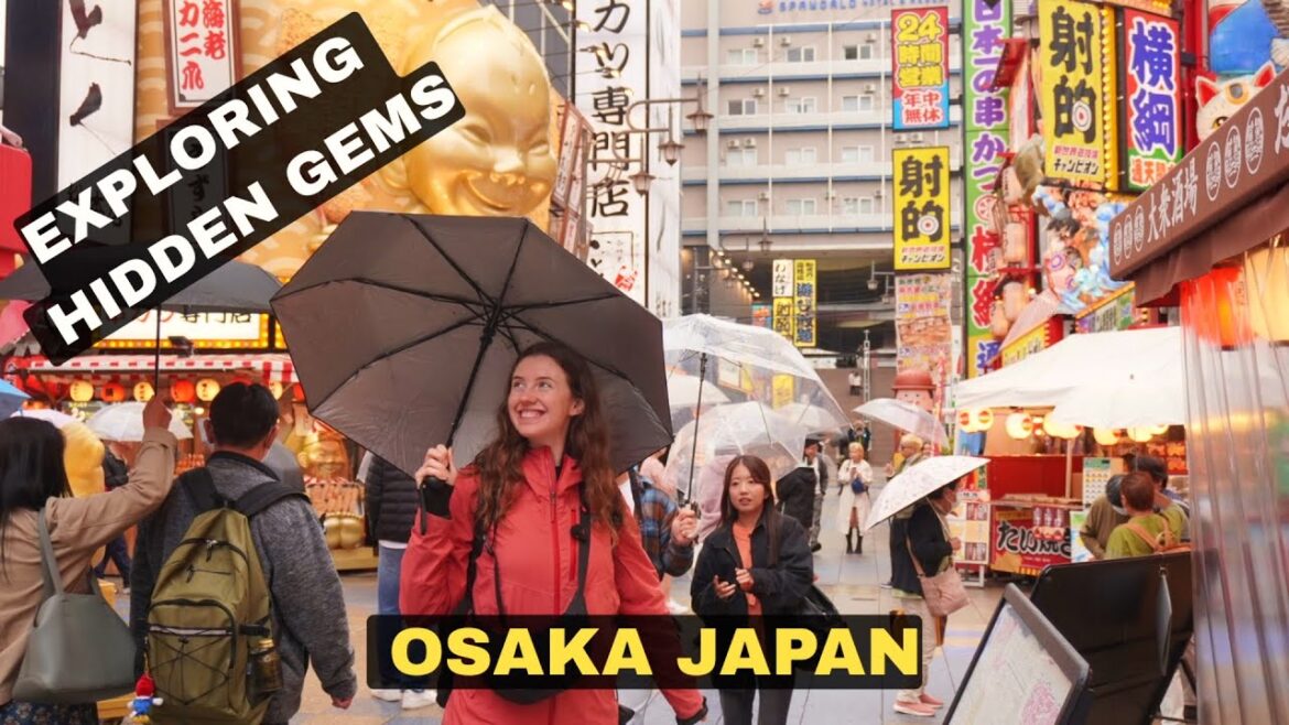 EXPLORING Osaka's Hidden Gems in Shinsekai and Denden Town? 🇯🇵