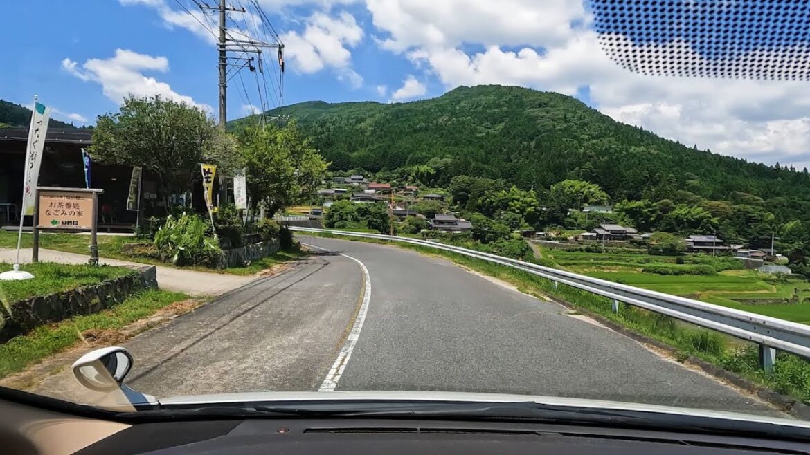 4K Drive Through Historic Gifu Roads 🚗 Scenic Countryside to Nakatsugawa | Japan Road Trip