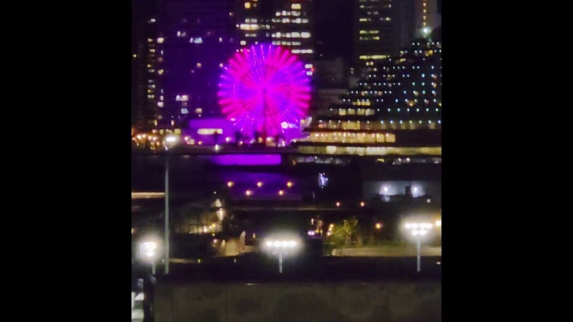 Kobe Japan Cruise Terminal and Ferris Wheel October 2025 2:30 UHD