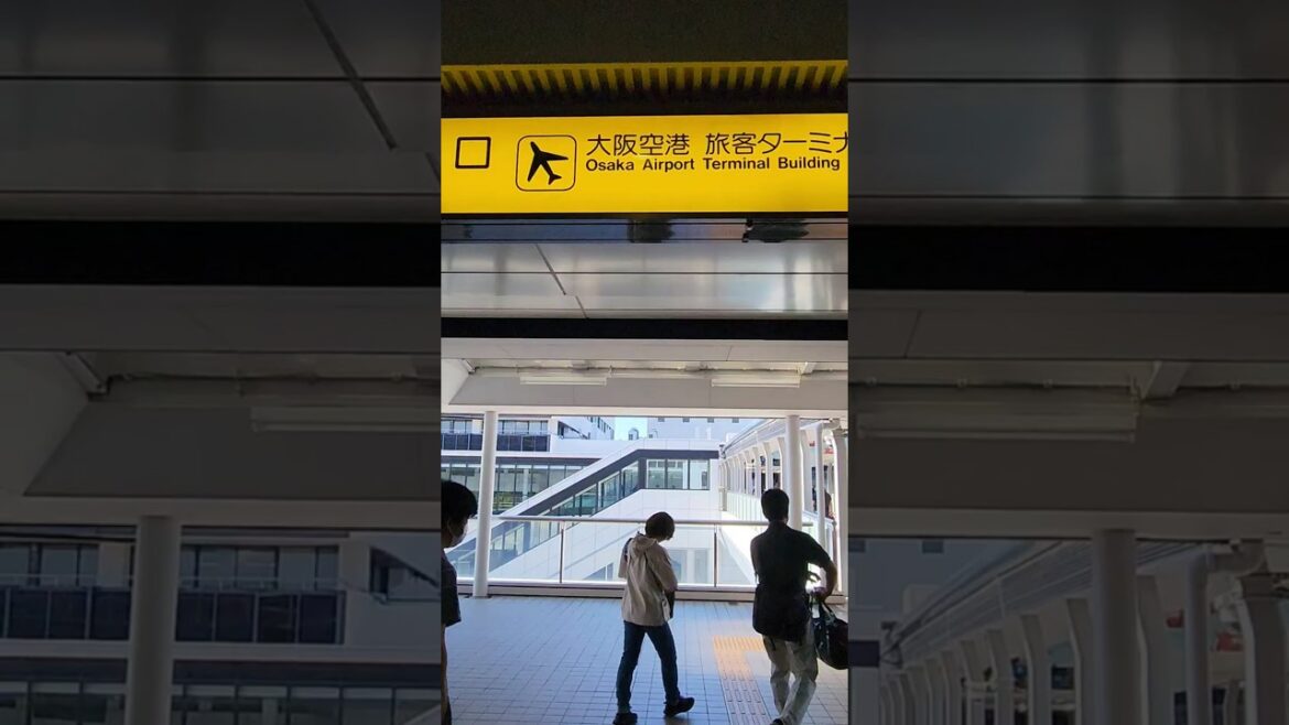 Osaka Itami Airport #shortsfeed #osakatravel #japantravel