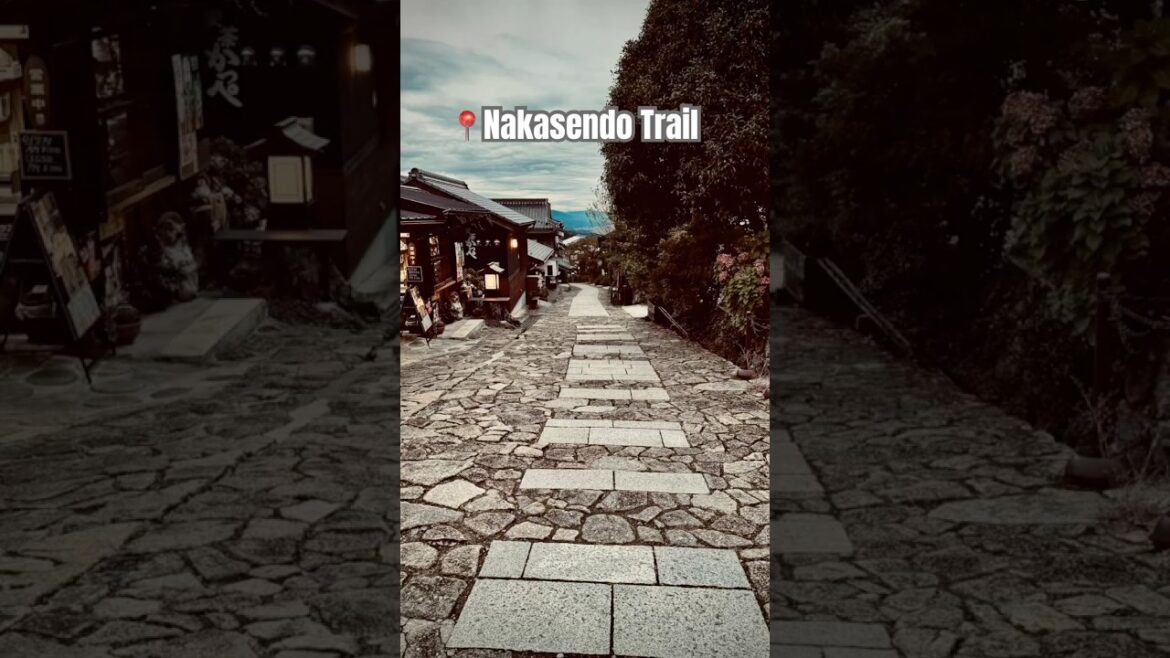 Magome-juku is our Day 1/3 on the Nakasendo Trail in Japan. We walked 9km from Nakatsugawa.
