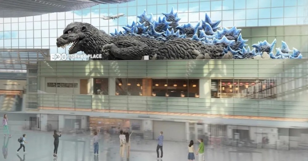 Tokyo’s Haneda Airport is adding a giant Godzilla statue to its international terminal Tokyo’s Haneda Airport is adding a giant Godzilla statue to its international terminal