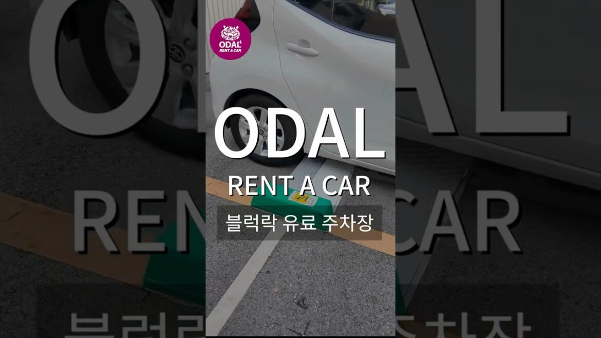 [G] 블럭락 주차장 이용법