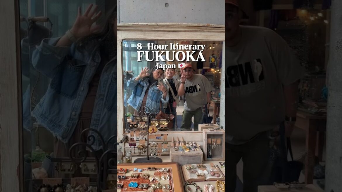 8-Hour Fukuoka Itinerary 8-Hour Fukuoka Itinerary