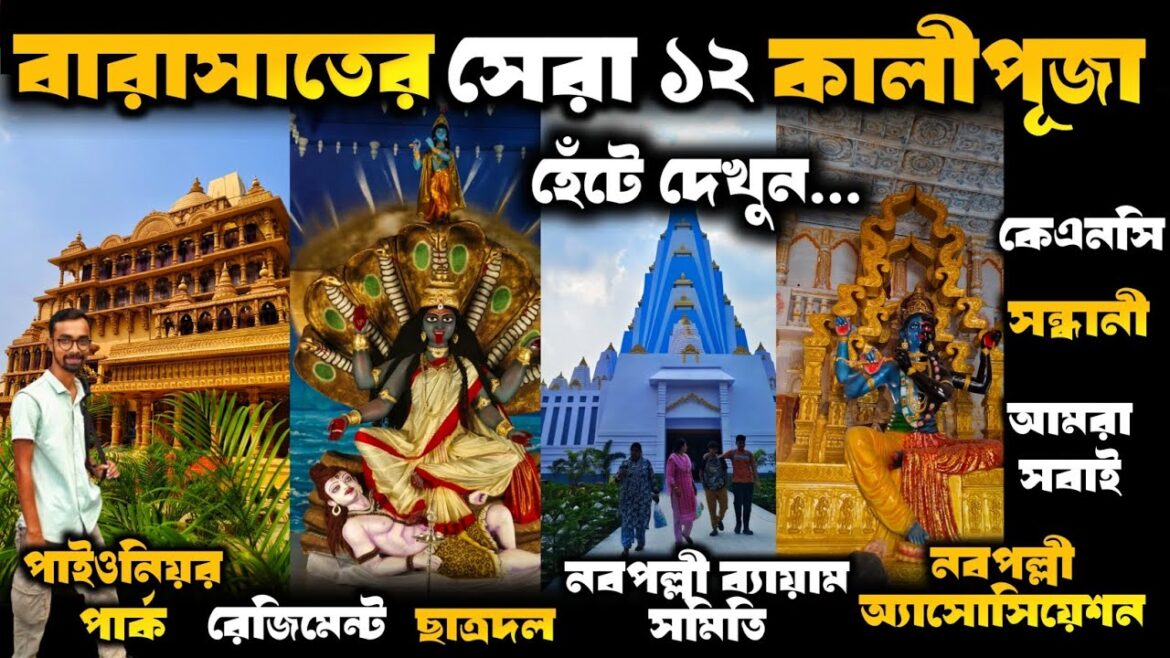বারাসাতের সেরা ১২ কালীপূজা দেখুন হেঁটে | Kali Puja 2025 | Barasat Kali Puja Guide