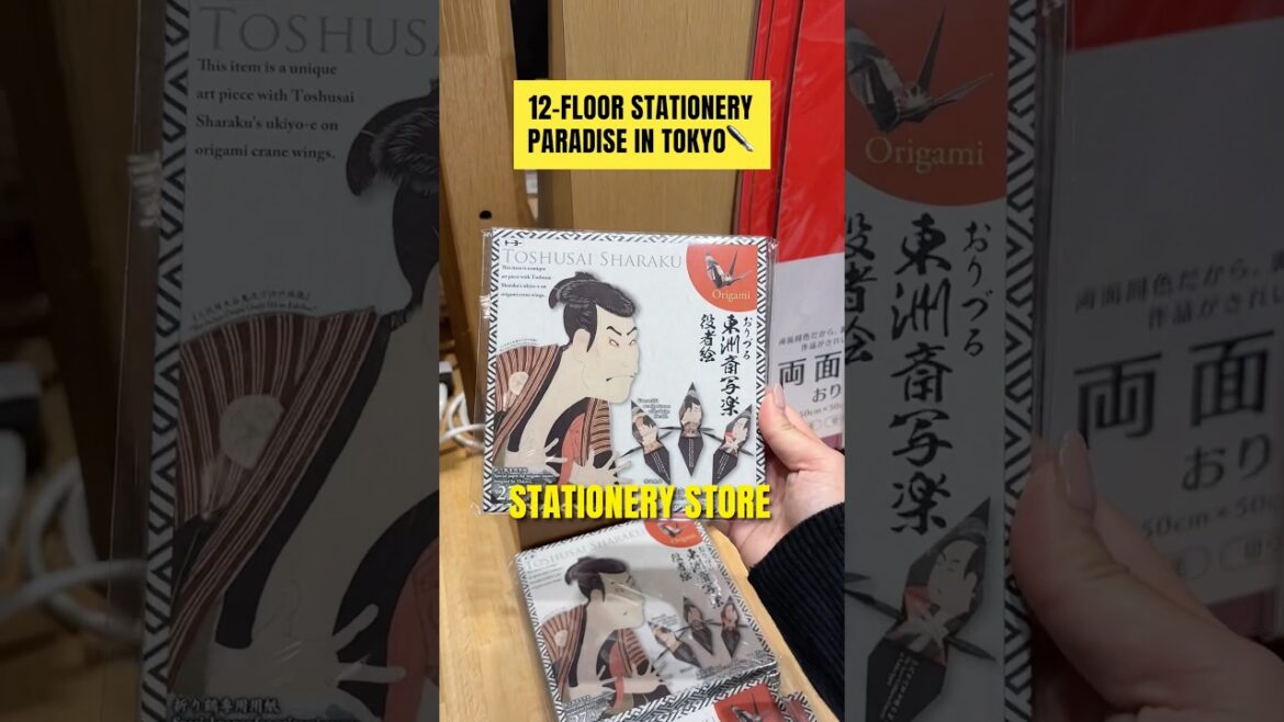12-floor stationery paradise in Tokyo✒️ #visitjapan #japantrip #japantravel 12-floor stationery paradise in Tokyo✒️ #visitjapan #japantrip #japantravel