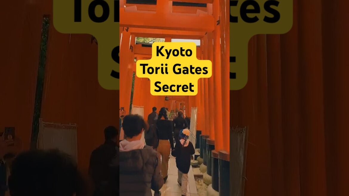 ⛩️ The secret to enjoying the Torii Gates hike at Fushimi Inari Shrine Kyoto #toriigates #kyoto 🇯🇵