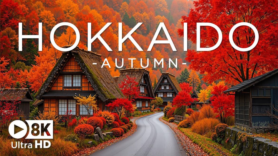 Autumn in Hokkaido 8K UHD | Red Maple Forests, Serene Lakes & Peaceful Countryside Autumn in Hokkaido 8K UHD | Red Maple Forests, Serene Lakes & Peaceful Countryside