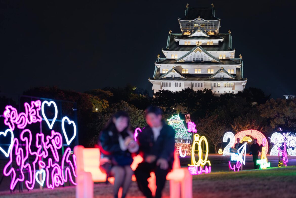 Osaka Castle’s winter illuminations feature samurai, city icons and giant takoyaki Osaka Castle’s winter illuminations feature samurai, city icons and giant takoyaki
