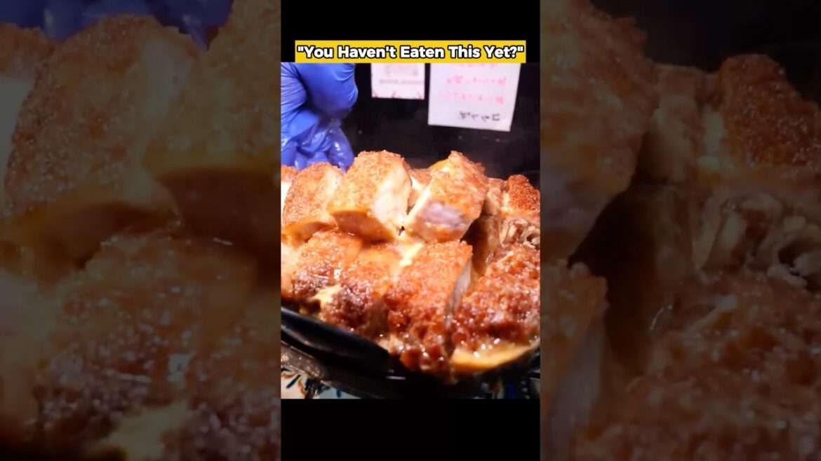 HOLD UP! You Haven’t Eaten This Yet? INSANE Thick-Cut Katsu in Kobe, Japan. #shorts , #japanesefood HOLD UP! You Haven't Eaten This Yet? INSANE Thick-Cut Katsu in Kobe, Japan. #shorts , #japanesefood