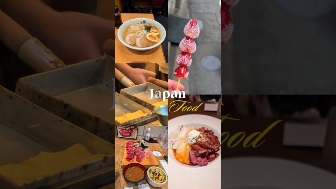 Japan Food is Delicious 😋 #japan #travel #food