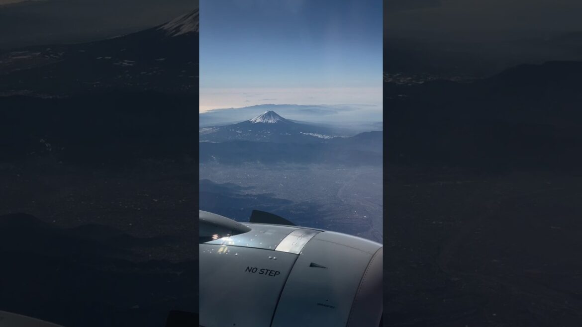 Thanks for watching 🙏. Mount Fuji seen from above #shorts #japan #mtfuji #mtfujijapan #japantrip