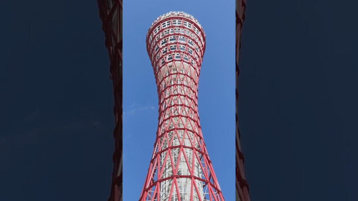 神戸ポートタワー・阪神線で楽しむ神戸一日旅 Part ①/③ Kobe Port Tower : Iconic Spots on the Hanshin Line Part ①/③ #神戸おすすめ