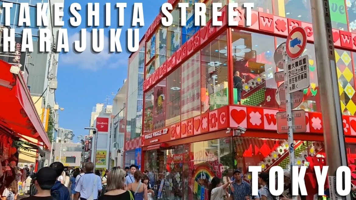 Walking in Takeshita Street Harajuku, Tokyo 🇯🇵 | Street Fashion, Food & Crowds | Japan Walk