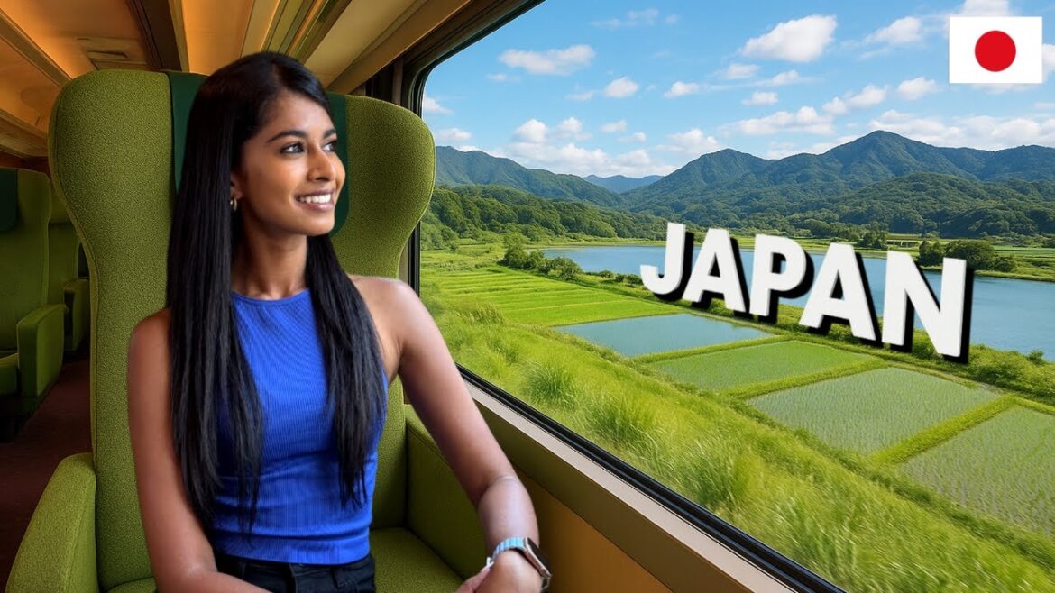 Riding the Worlds Best Panoramic Train in Japan 🇯🇵 Riding the Worlds Best Panoramic Train in Japan 🇯🇵
