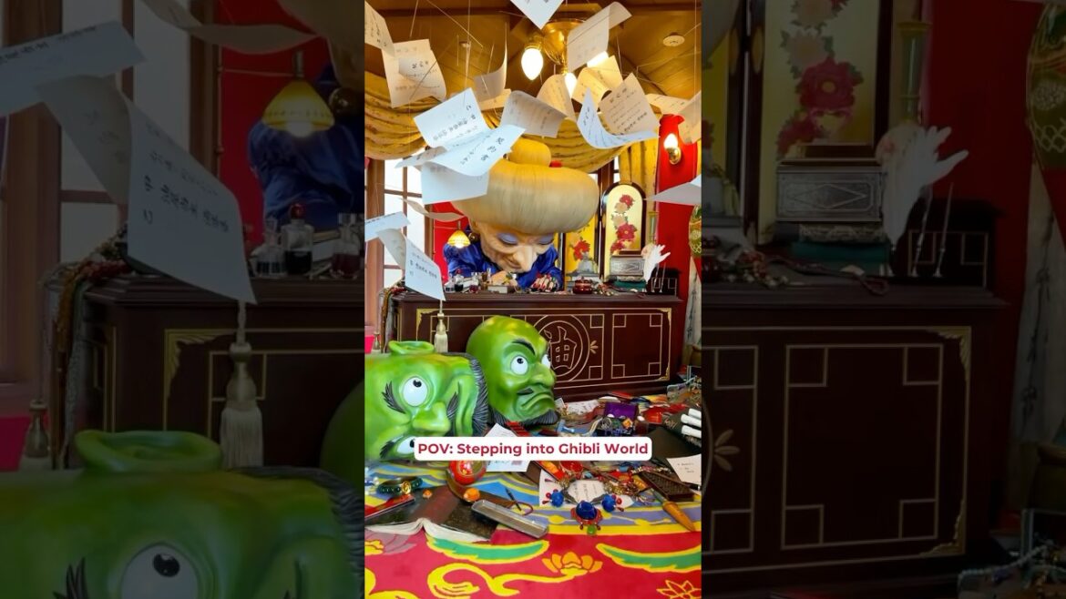 Step into a real-life Studio Ghibli film at Ghibli Park in Aichi, Japan! ๐ Step into a real-life Studio Ghibli film at Ghibli Park in Aichi, Japan! ๐