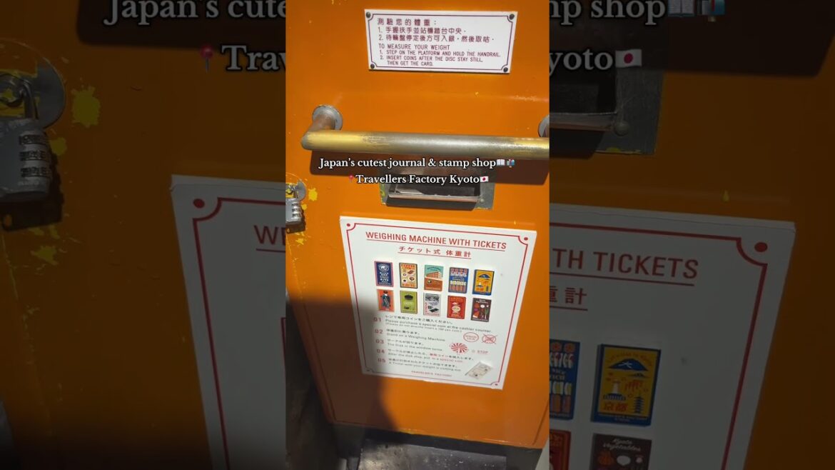 Japan's Cutest Travel Stamps Are in This Kyoto Shop