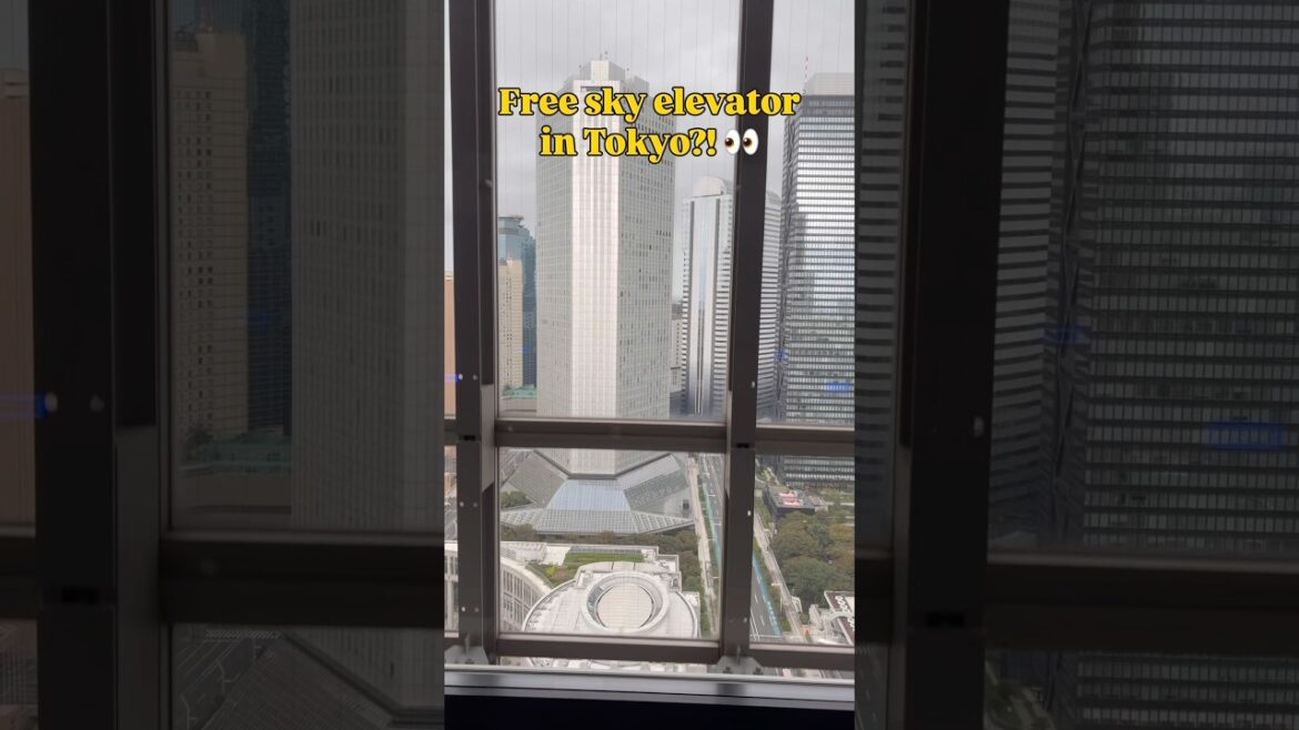 Free Sky Elevator in Tokyo