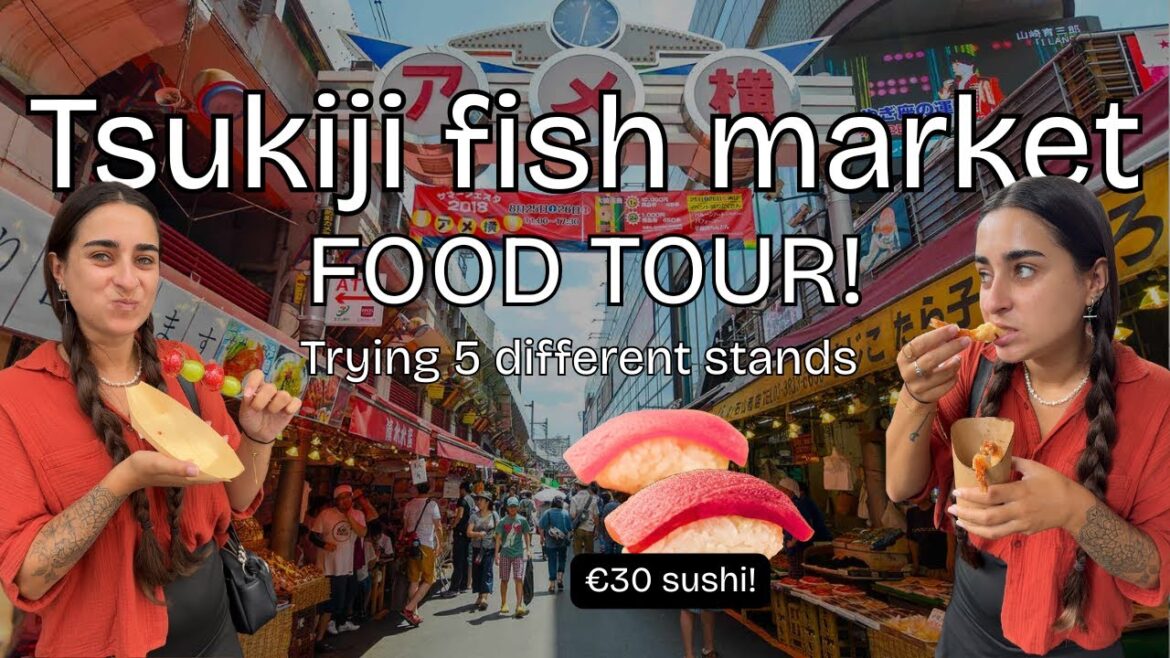 Trying Tokyo’s Best Street Food at Tsukiji Fish Market 🇯🇵🍣 Trying Tokyo’s Best Street Food at Tsukiji Fish Market 🇯🇵🍣