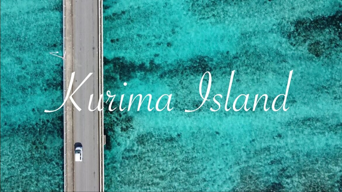 Kurima Island in Miyako city, Okinawa, Japan