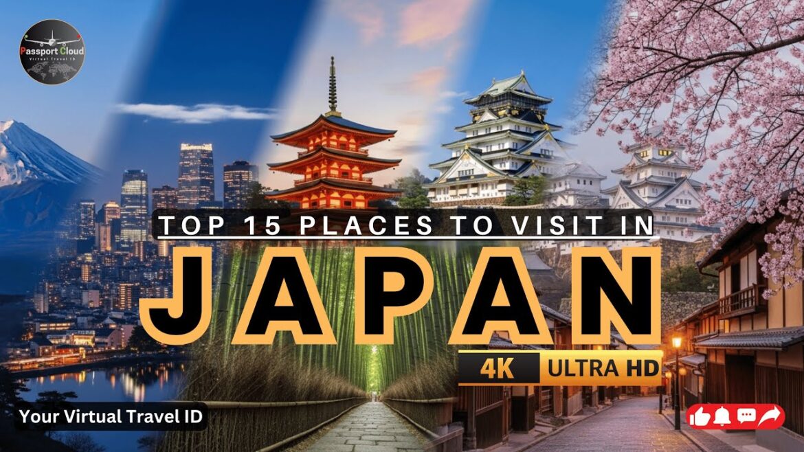 Discover Japan 🇯🇵 | 15 Must-Visit Destinations & Attractions | Travel in 4K