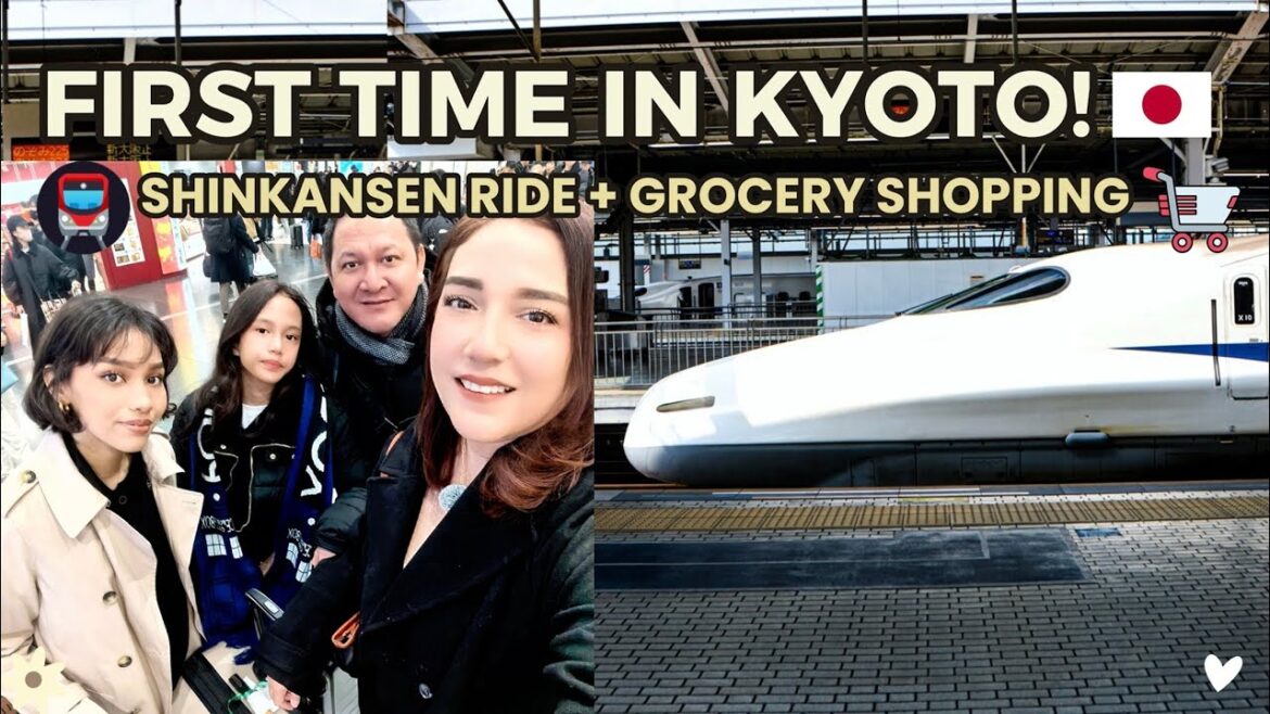 🇯🇵 First Time in Kyoto✨ | Osaka to Kyoto via Shinkansen + Japanese Grocery Shopping🛍️ & Prices 💵 🇯🇵 First Time in Kyoto✨ | Osaka to Kyoto via Shinkansen + Japanese Grocery Shopping🛍️ & Prices 💵