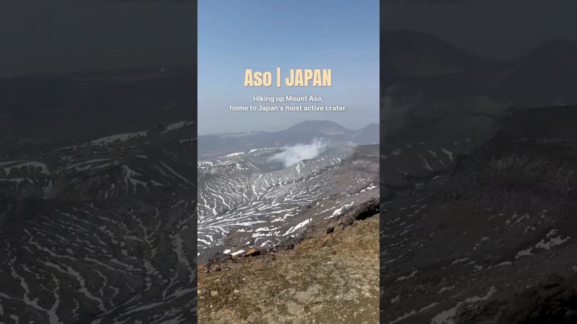 Mount Aso, Japan | From Volcano Hiking to Wagyu Feasting | Best things to Do & Eat #japantravel