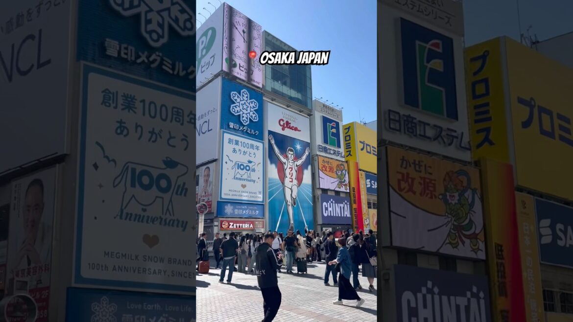 Glico sign Osaka Japan #osaka