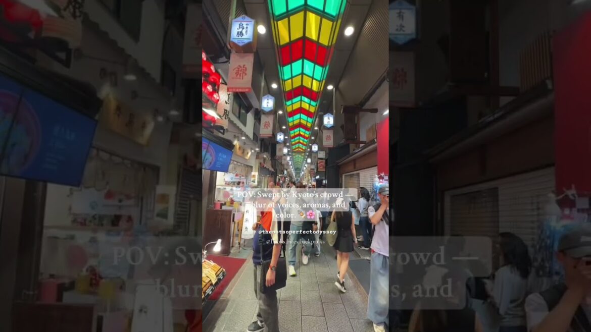 POV:Walking Through Kyoto’s Nishiki Market | Japan Street Food Experience #japan #travel #kyoto #pov POV:Walking Through Kyoto’s Nishiki Market | Japan Street Food Experience #japan #travel #kyoto #pov
