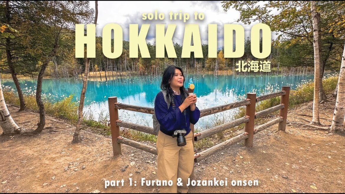 Solo trip to Hokkaido pt.1 | Furano & Jozankei Onsen, Konbini runs, Gashapon! | 北海道独旅