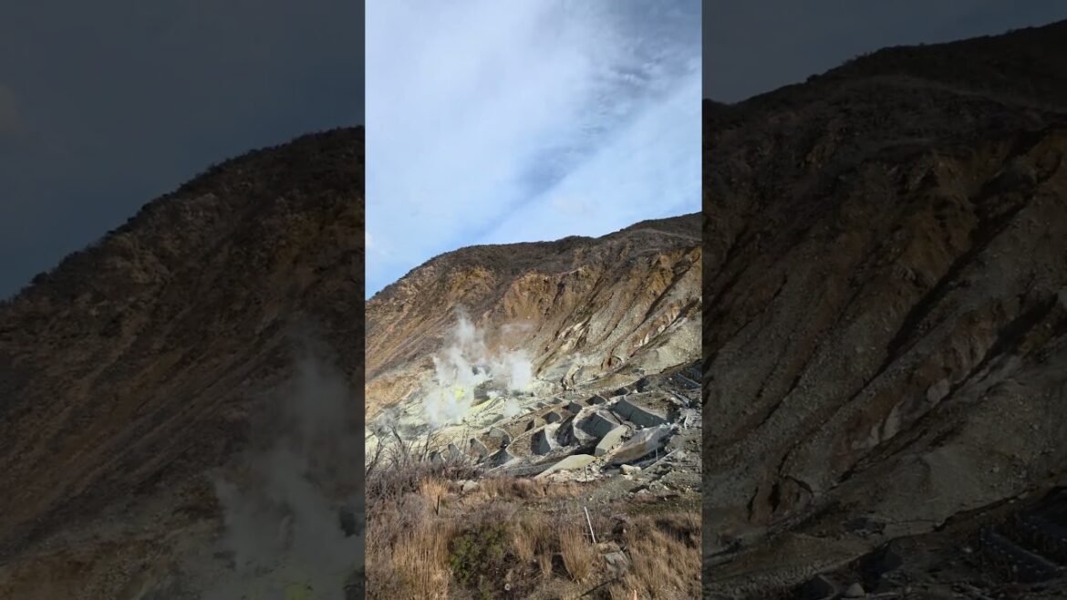 🥚 Owakudani Black Egg Valley | Mysterious Place in Japan 🌋