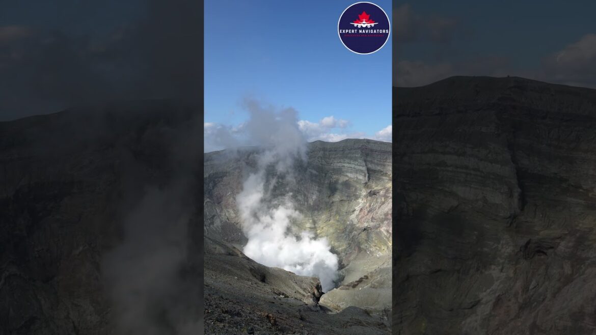Discover Mount Aso in Kumamoto, Japan!#TravelJapan #MountAso #ExpertNavigators #KyushuAdventure
