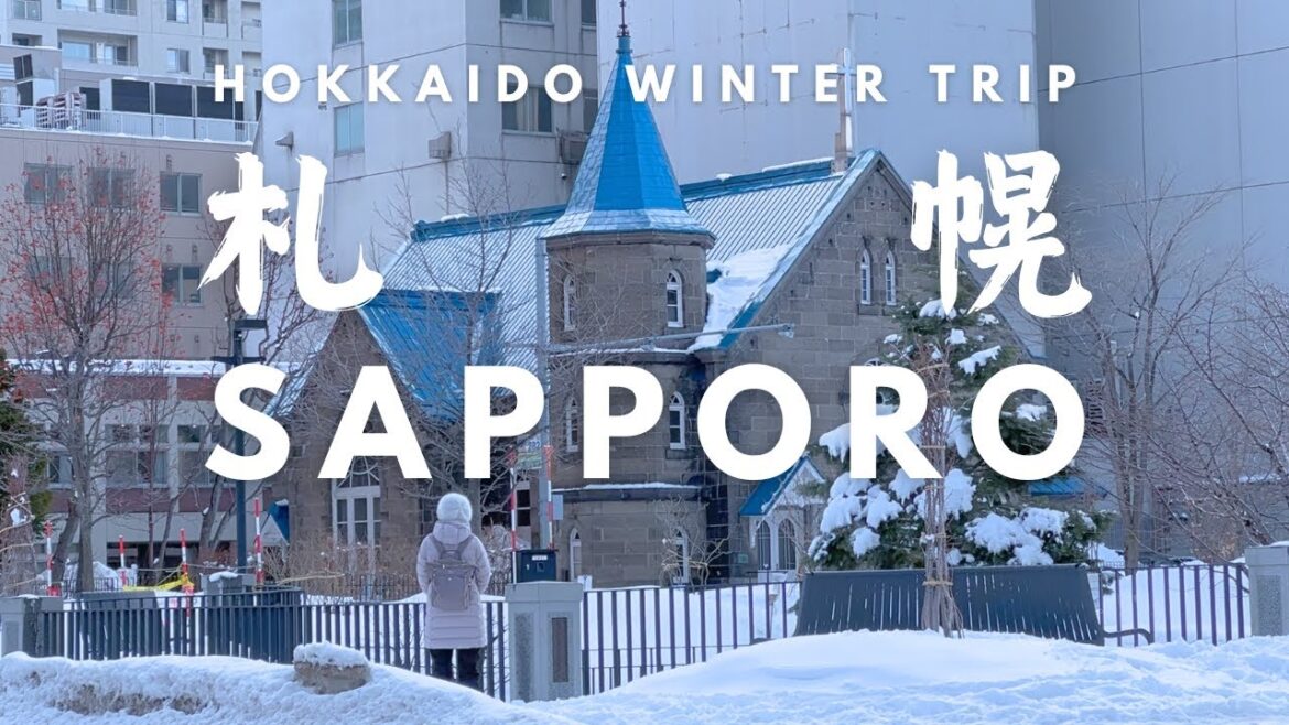 北海道三月才是最美的季節？｜札幌・大通公園・圓山公園｜日本慢旅行 Vlog