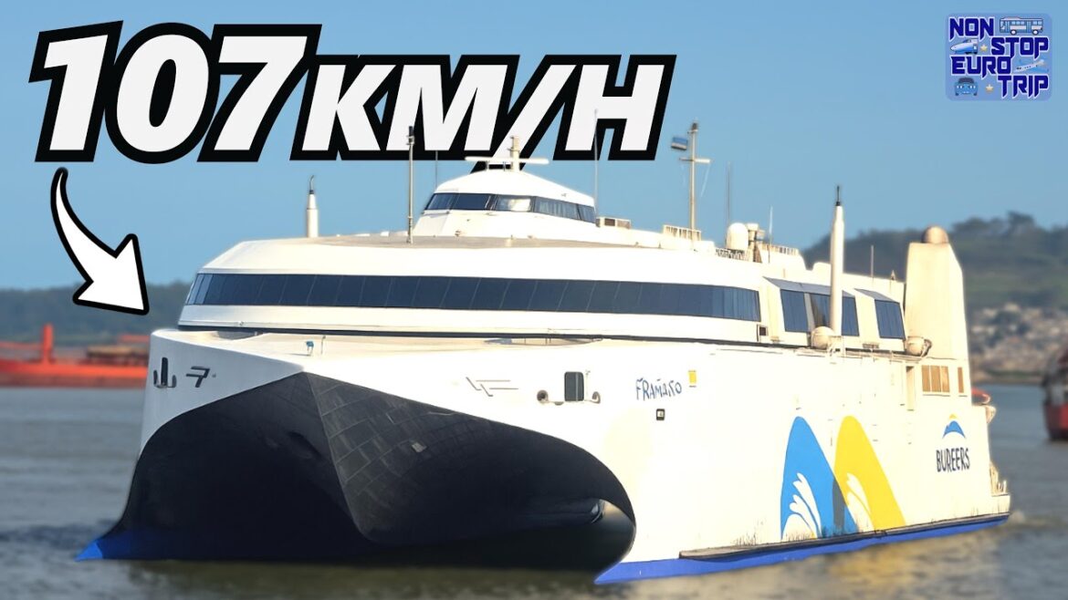 Uruguay to Argentina on The World’s FASTEST FERRY! Uruguay to Argentina on The World's FASTEST FERRY!