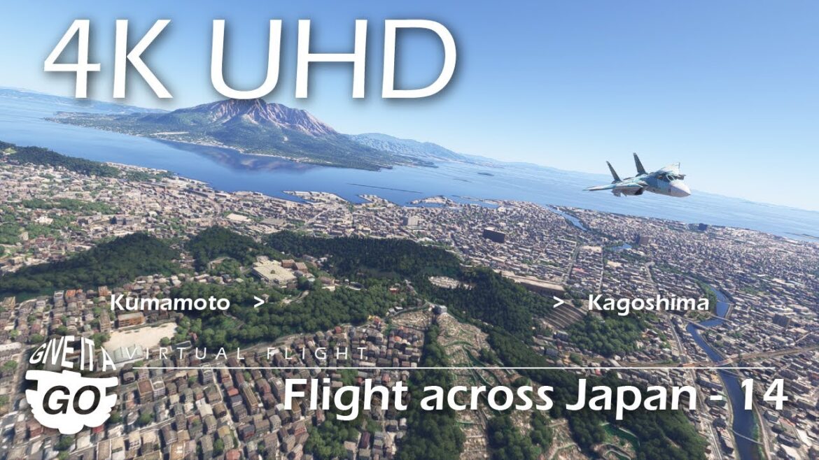 4K – Flight across Japan / Section 14 – Virtual Scenic Flight 063 4K - Flight across Japan / Section 14 - Virtual Scenic Flight 063