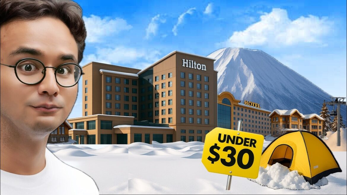 Can you Stay Under $30 in Japan's Stupidly Expensive Town Niseko?