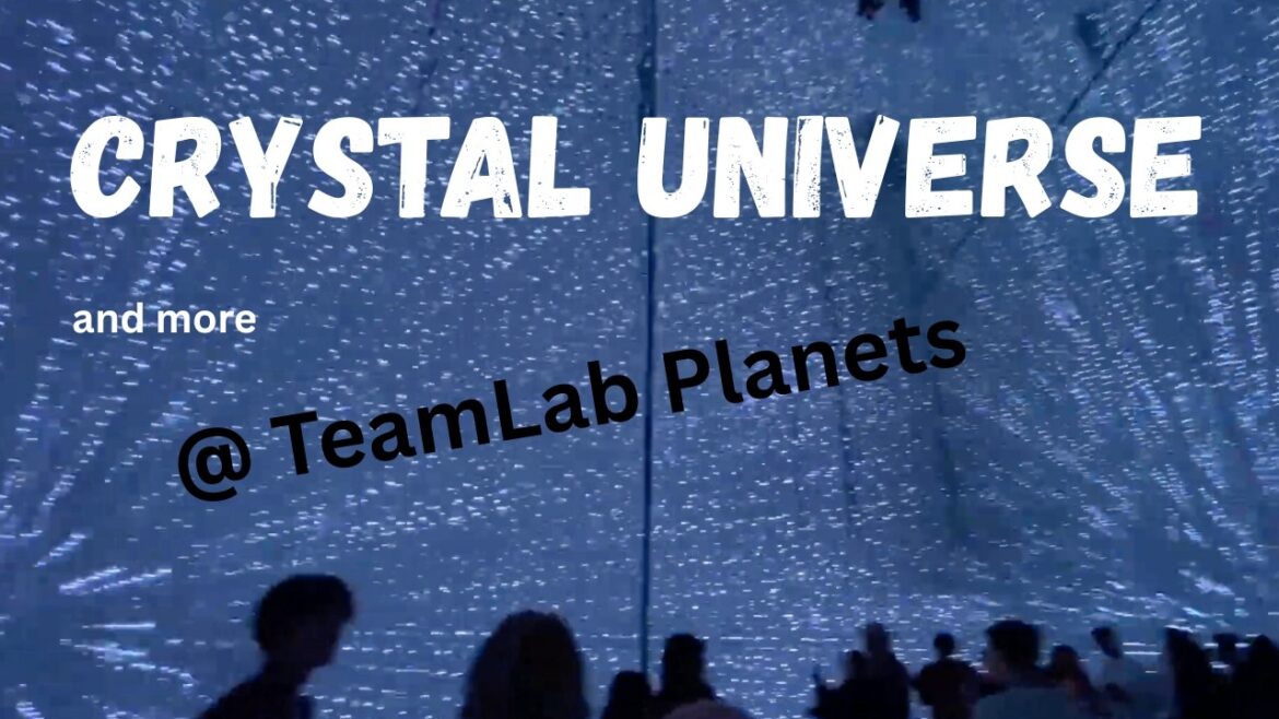 A Crystal Universe, Athletics Forest, Future Park, and more artwork @ TeamLab Planets, Tokyo A Crystal Universe, Athletics Forest, Future Park, and more artwork @ TeamLab Planets, Tokyo