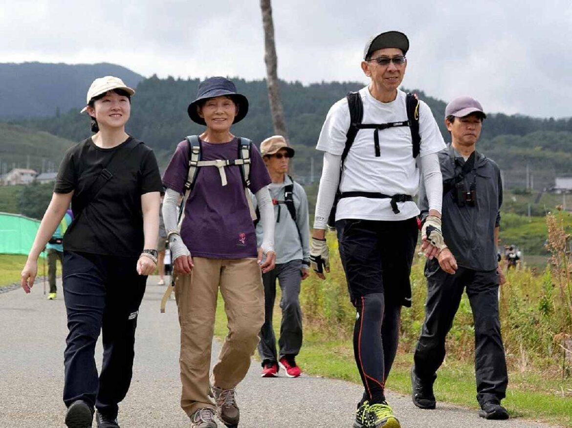 Japan’s Iwate: 400 Participate in Michinoku Coastal Trail Walking Event; Participants Visit Sites including Miracle Pine Tree that Survived 2011 Tsunami Japan's Iwate: 400 Participate in Michinoku Coastal Trail Walking Event; Participants Visit Sites including Miracle Pine Tree that Survived 2011 Tsunami