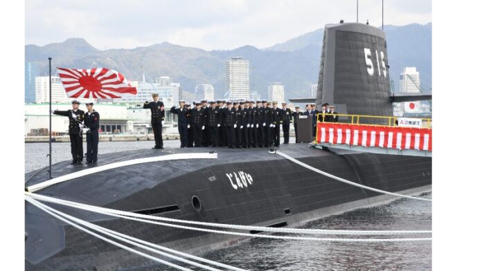 The JS Jingei, the second submarine of the JMSDF’s Taigei-class, is powered by diesel-electric propulsion - a technology now part of the debate in Japan regarding nuclear-powered submarines