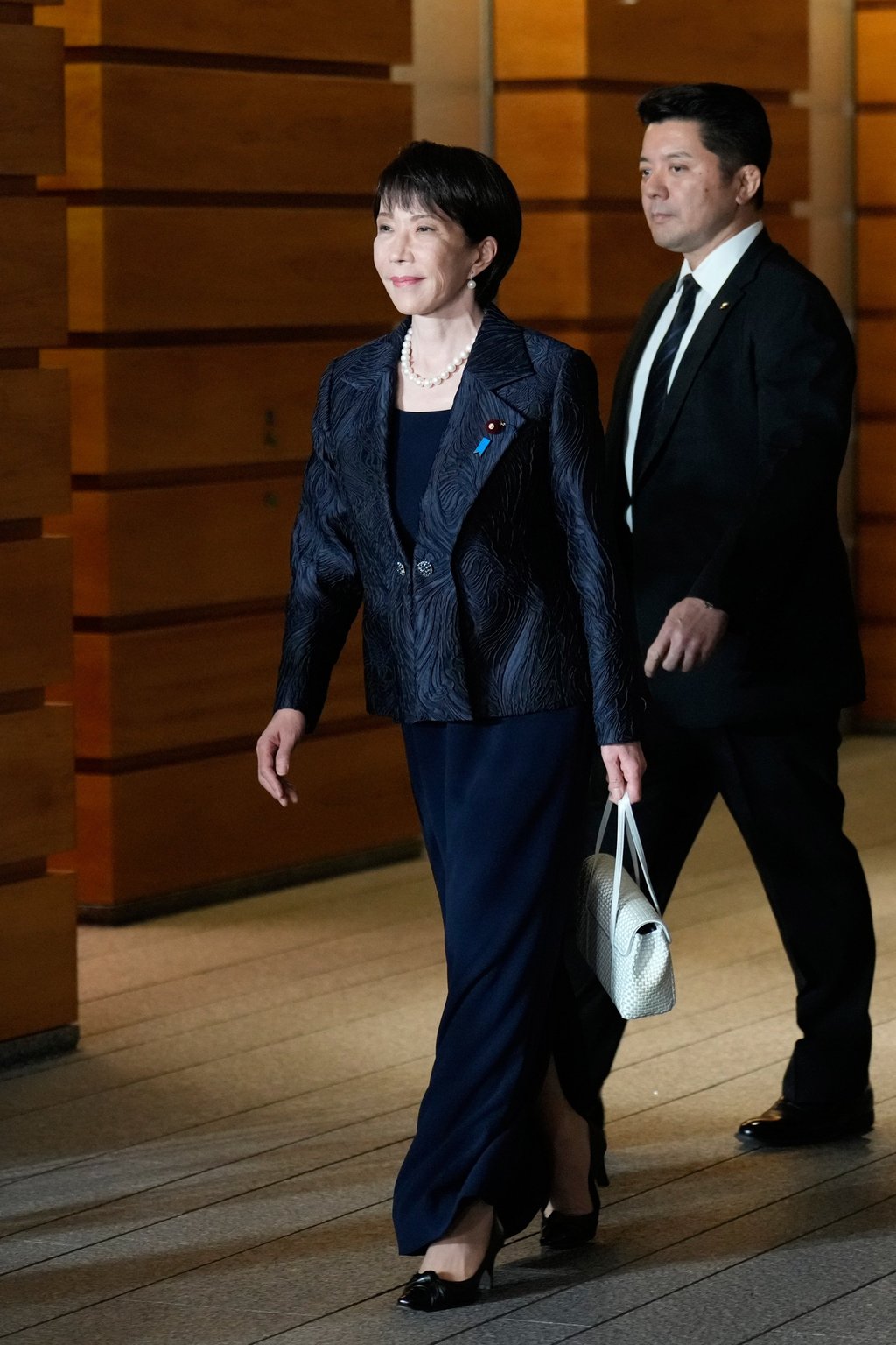 Sanae Takaichi heading to the Imperial Palace to participate in a formal appointment ceremony. Photo: AP Sanae Takaichi heading to the Imperial Palace to participate in a formal appointment ceremony. Photo: AP