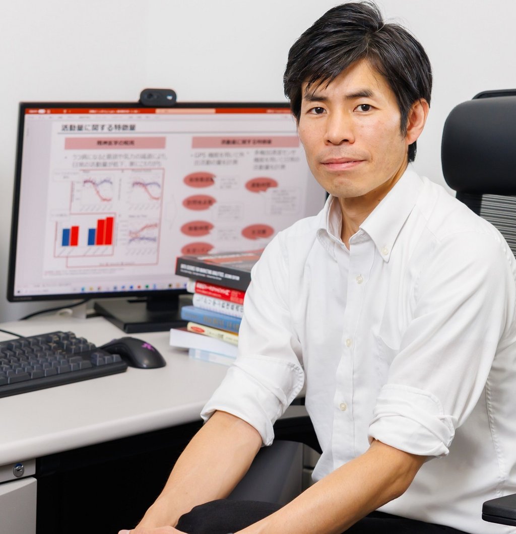 Lead developer Yusuke Fukazawa hopes his studies will help to create an application that makes such outdoor pursuits safer. Photo: Sophia University