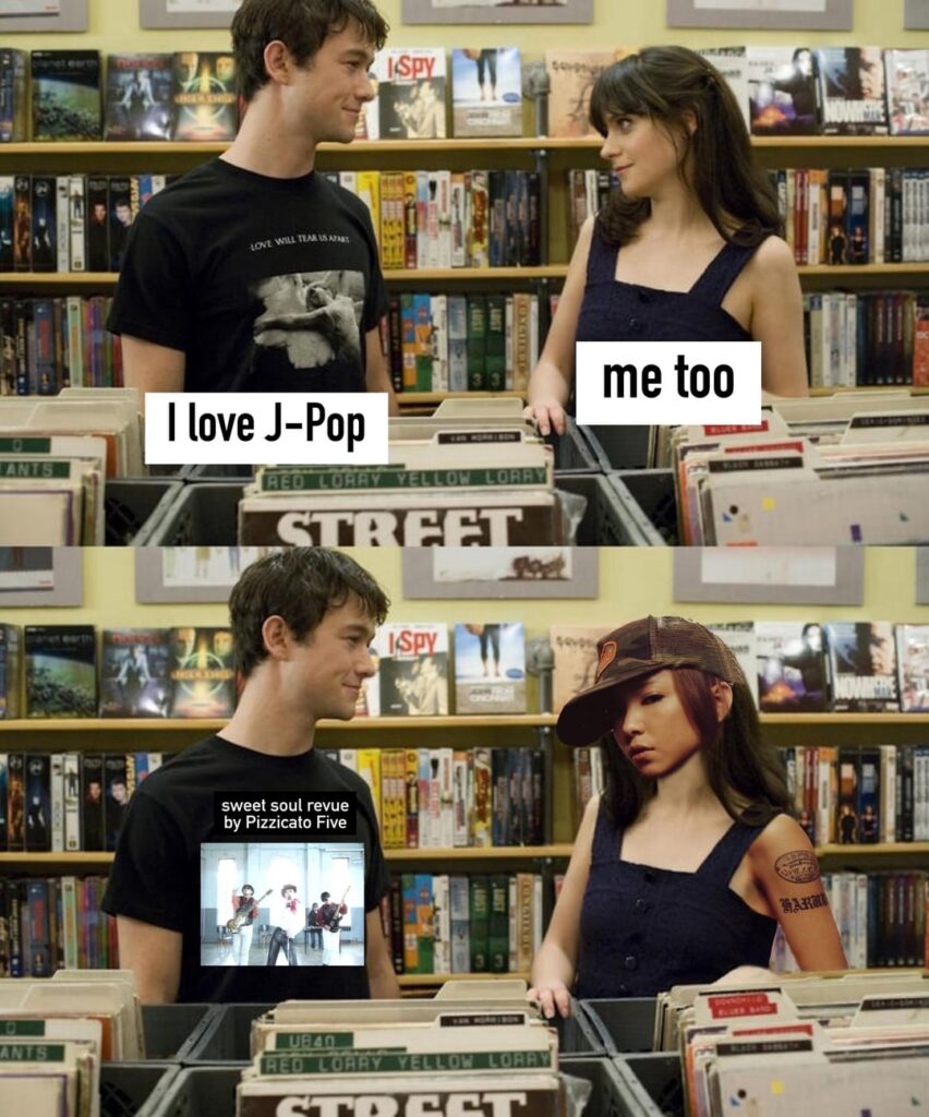 I love JPop (based on I love video games meme)