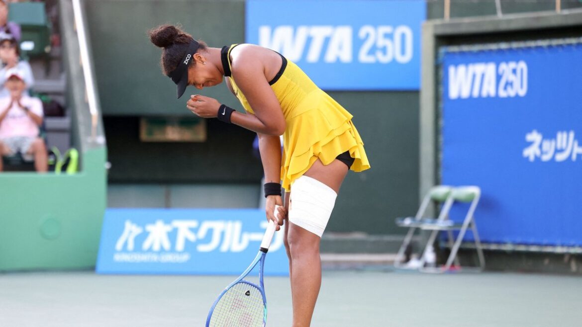 Naomi Osaka overcomes injury, emotion to reach Japan Open quarters