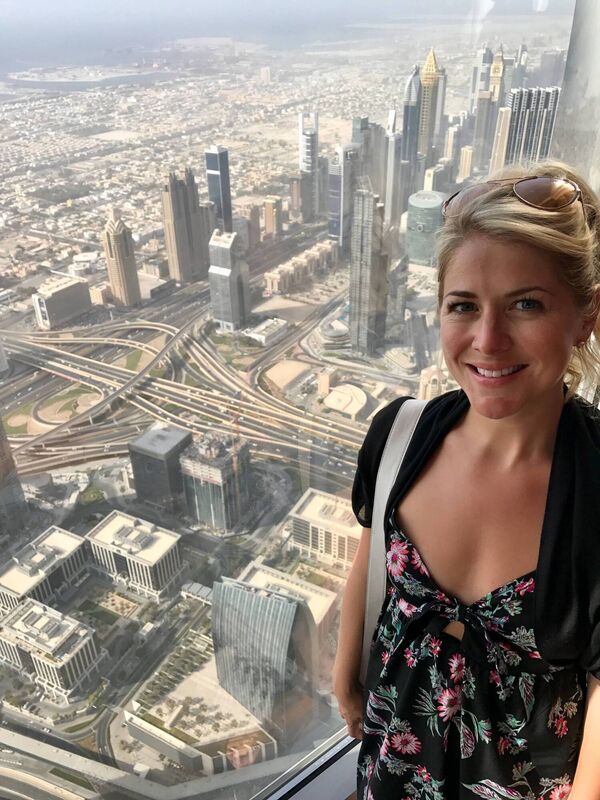 Susan McFadden in Dubai