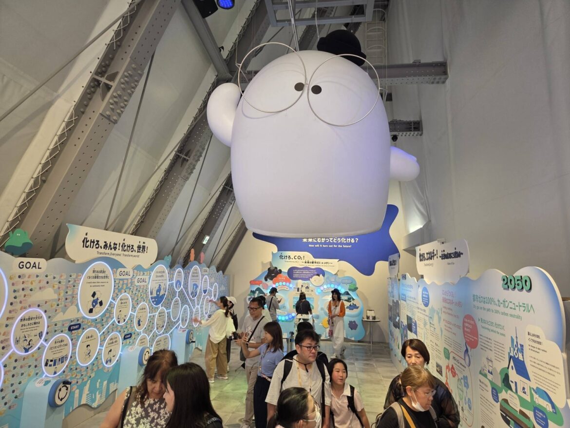 At Osaka Expo, gas giants promote a greener future. But is it a lot of hot air? At Osaka Expo, gas giants promote a greener future. But is it a lot of hot air?
