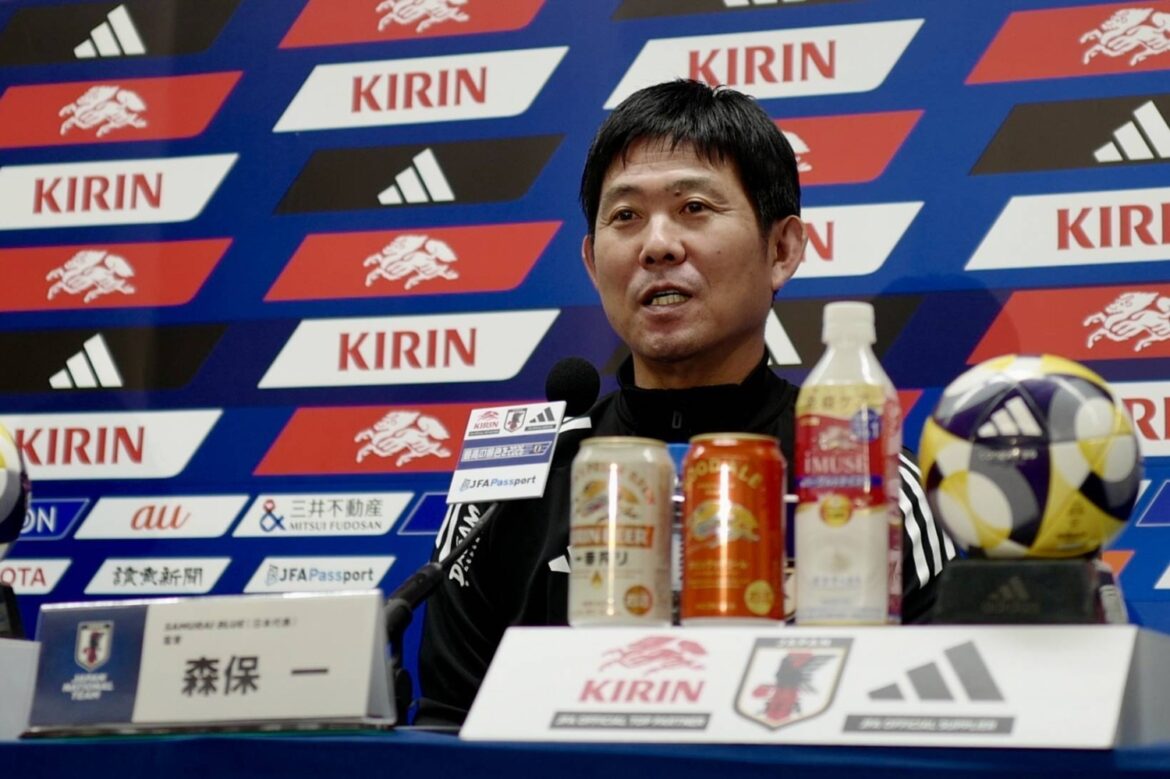 Moriyasu aiming for a result against Brazil