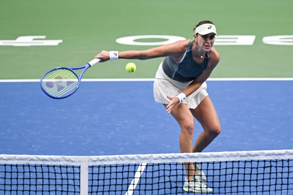 Swiss Olympic champion Belinda Bencic has won nine WTA singles titles. Photo: AFP